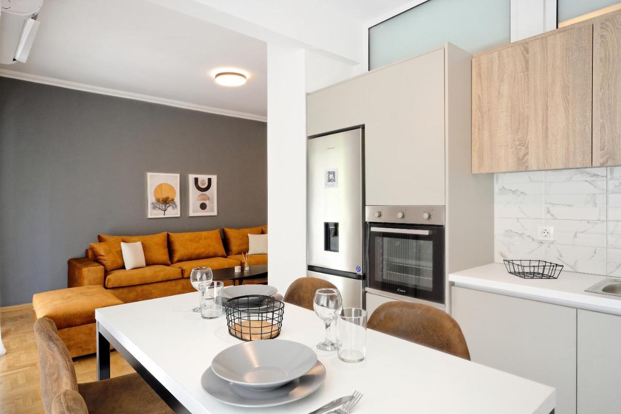 Elegant Big Apartment In Athens Center With Balcony Exterior foto