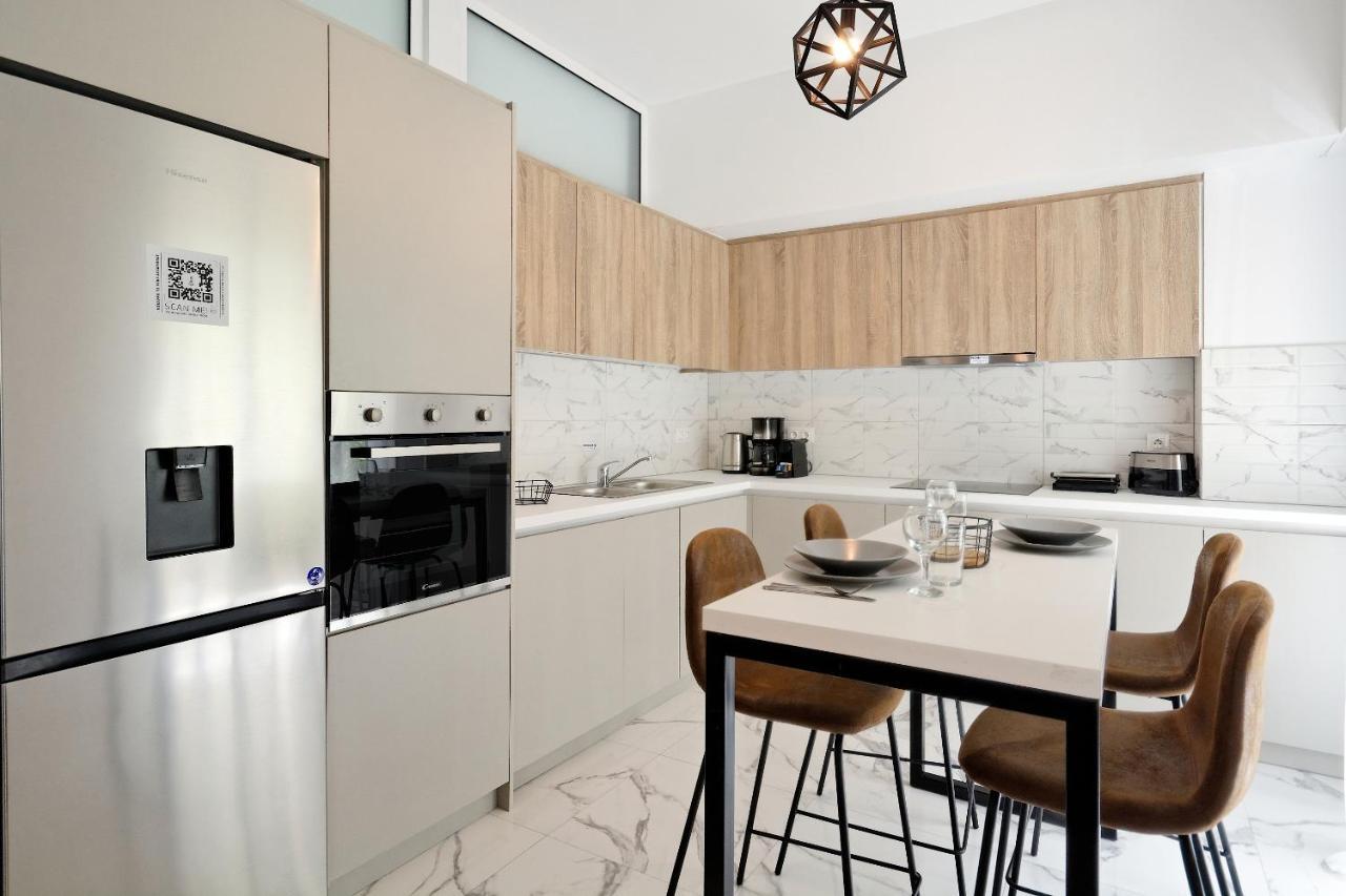 Elegant Big Apartment In Athens Center With Balcony Exterior foto